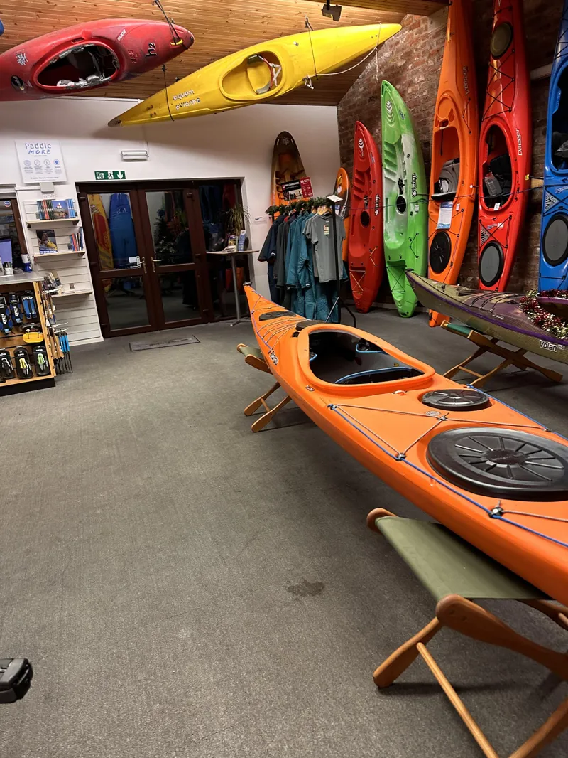 2023 P and H Scorpio MV Expedition Sea Kayak Fuego Orange Ex Demo-2